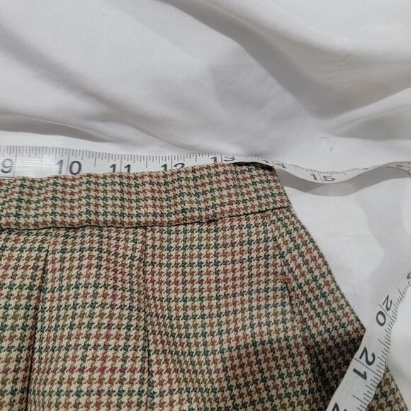 Vintage Pendleton Womens Maxi Skirt Size 10 Houndstooth Wool Academia Old Money - Picture 6 of 7